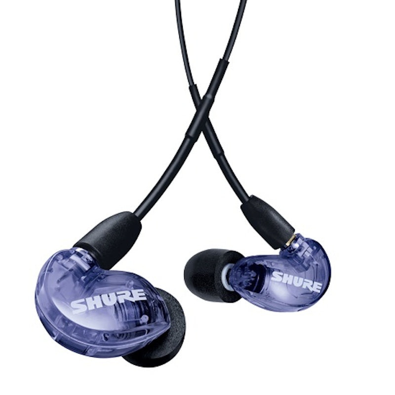 Shure Se215 Sound Isolating Earphones  – Purple
