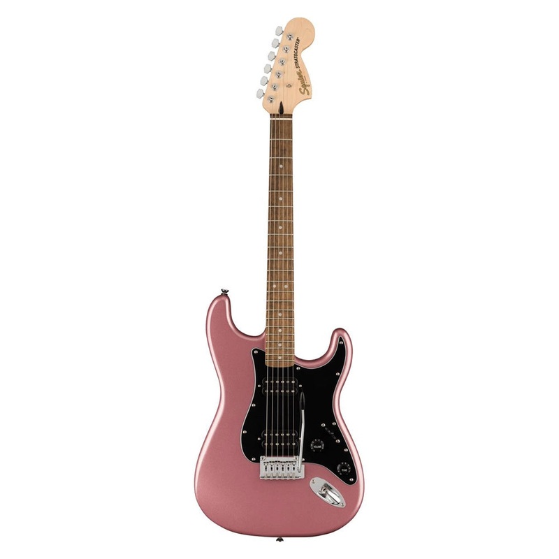 Squier Affinity Series Stratocaster Electric Guitar – Burgundy Mist