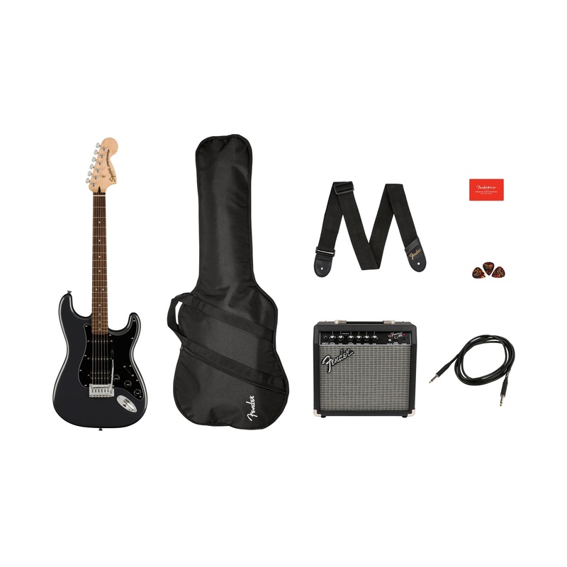 Squier Affinity Series Stratocaster Hss Pack – Charcoal Frost Metallic