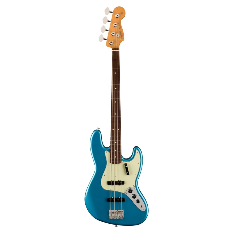 Fender Vintera II ’60s Jazz Bass 4-String Electric Jazz Bass  – Lake Placid Blue
