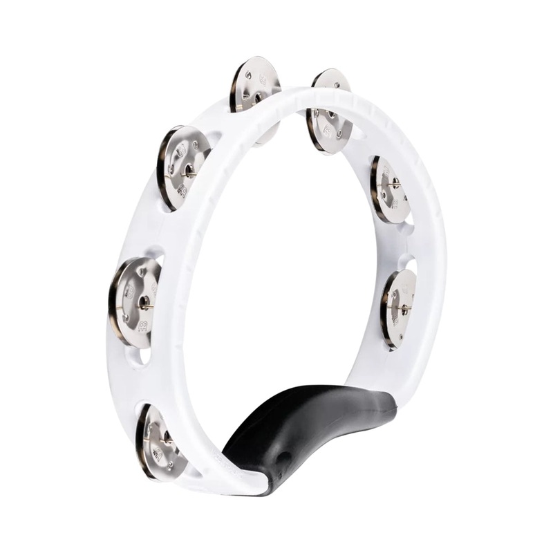 Meinl Headliner Series HTWH Hand Held Abs Tambourine – White