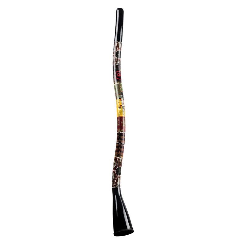 Meinl Percussion SDDG2-BK 51  Synthetic Series S-Shape Didgeridoo