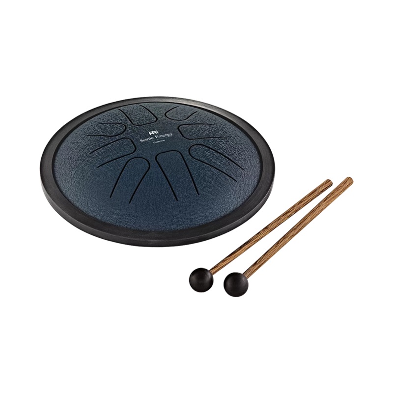 Meinl Sonic Energy SSTD2NB Small Steel Tongue Drum In G Minor – Navy Blue