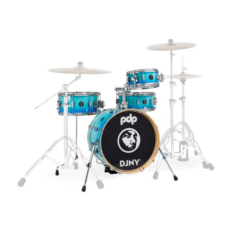 PDP Daru Jones New Yorker II 4-Piece Shell Pack – Blue Fade