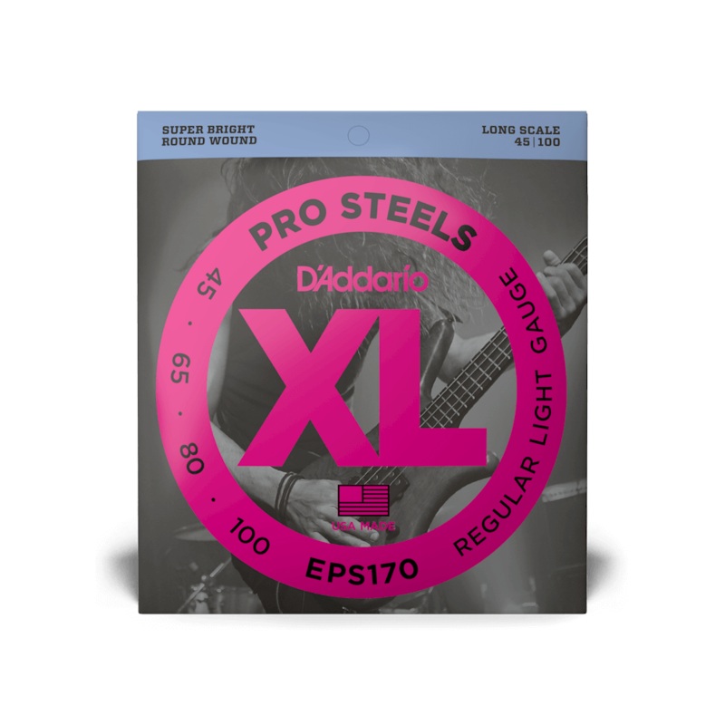D’Addario Regular Light Long Scale Bass Strings EPS170