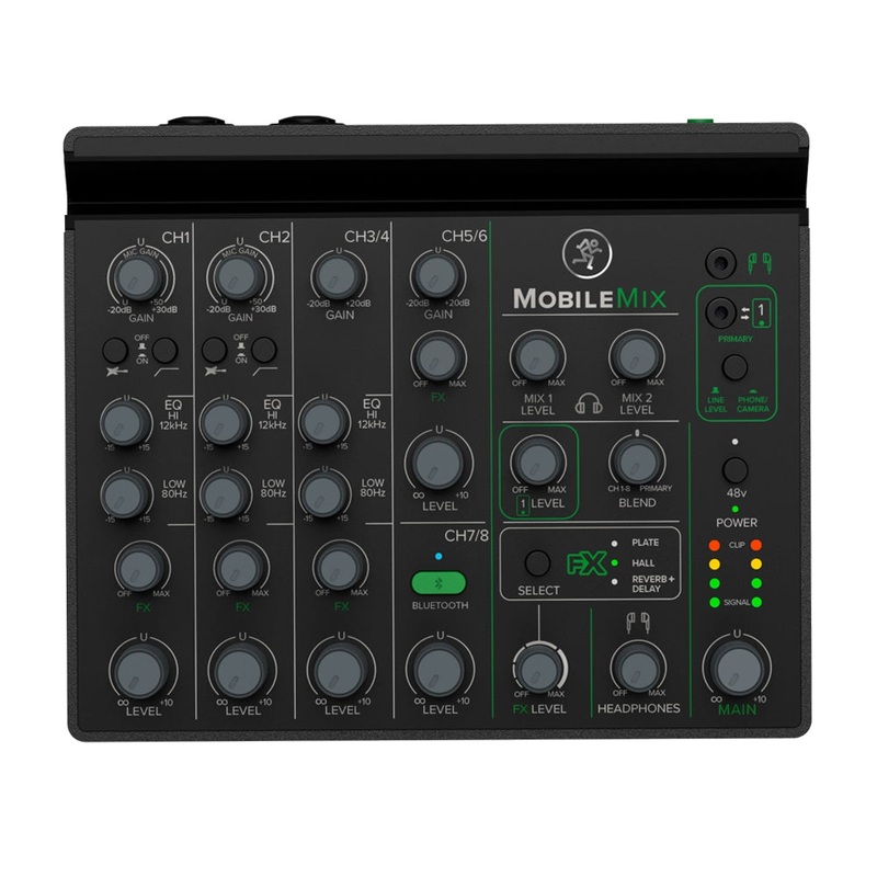 Mackie MobileMix 8-Channel Usb-Powerable Mixer