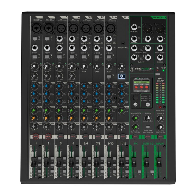 Mackie Profx12v3+ 12-Channel USB-C Mixer
