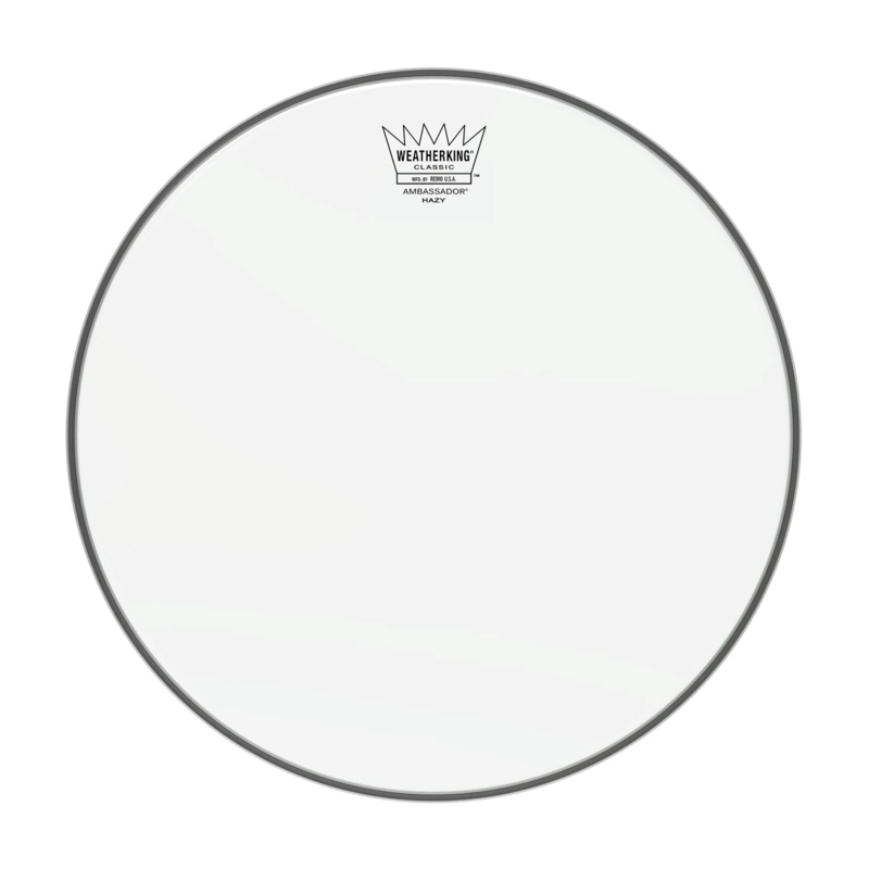 Remo 13 Snare Side Hazy Classic Fit Ambassador Clear Drumhead