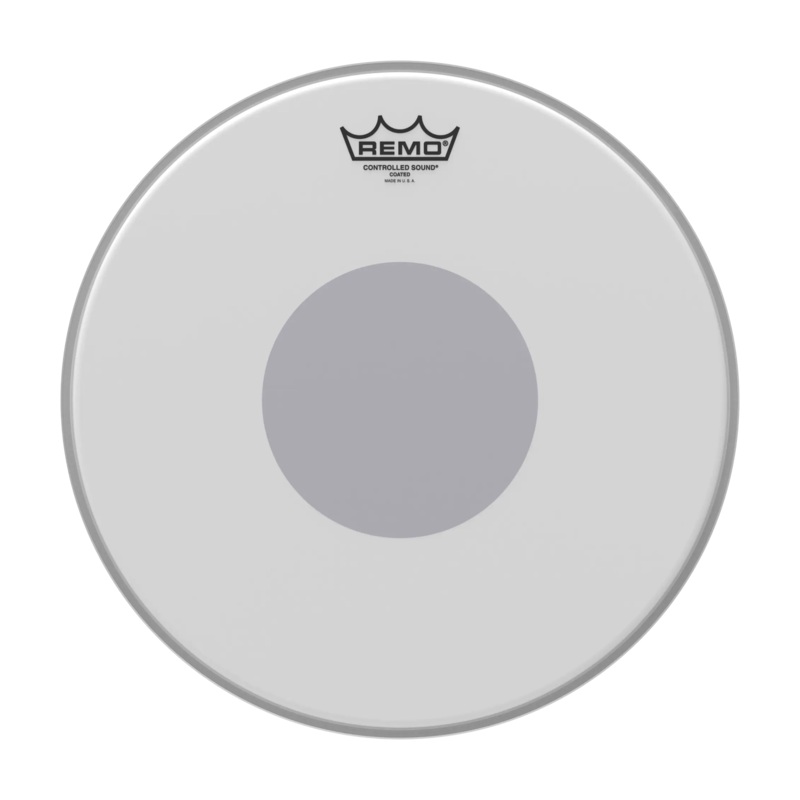 Remo 14 Controlled Sound Coated Black Dot Drumhead