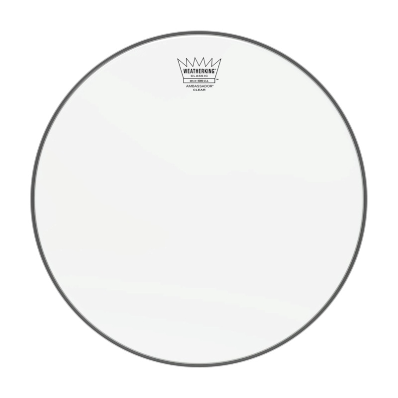 Remo 14 Snare Side Hazy Classic Fit Ambassador Clear Drumhead