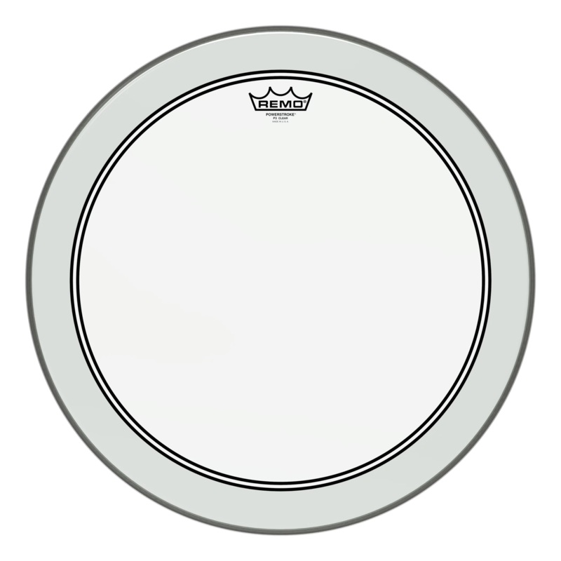 Remo 18 Powerstroke P3 Clear Bass Drumhead