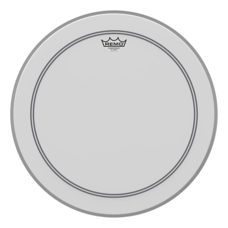 Remo Powerstroke P3 Coated Bass Drumhead – 24