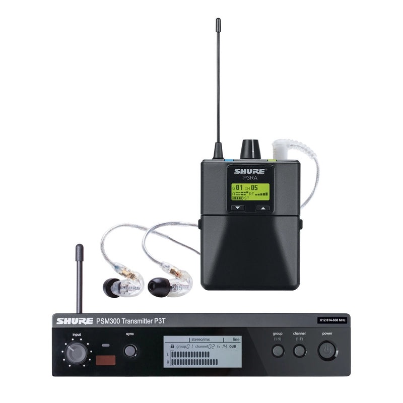 Shure PSM300 P3TRA215CL Wireless In-Ear Monitor System – J13 Band