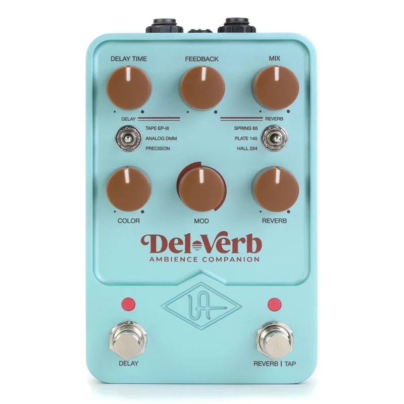 Universal Audio Del-Verb Ambience Companion Reverb And Delay Pedal