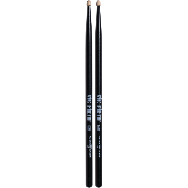 Vic Firth American Classic 5A Black Drumsticks