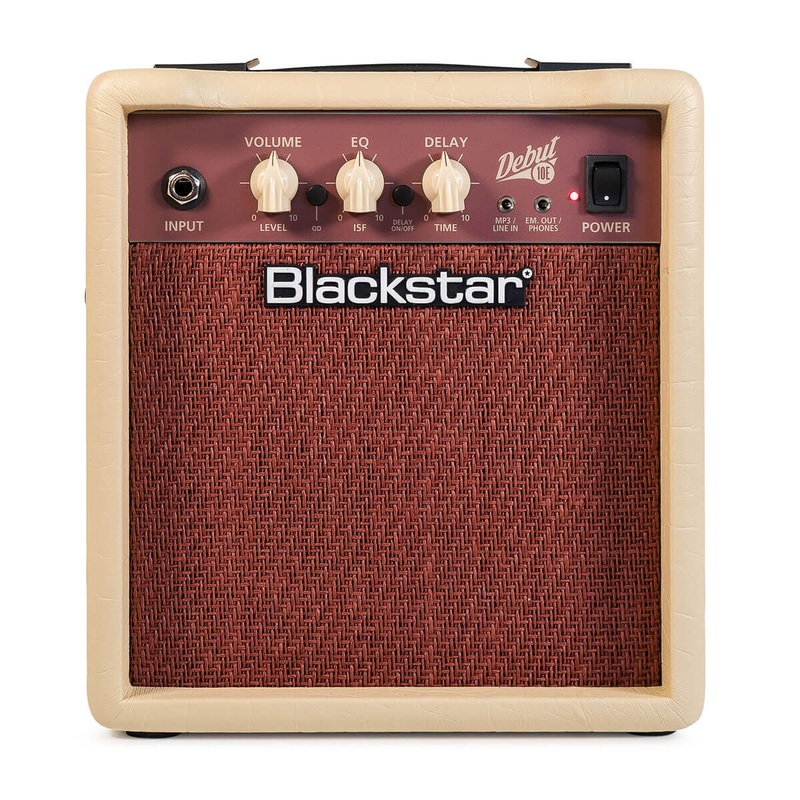 Blackstar Debut 10E 10W 2×3 Guitar Combo Amplifier – Cream/Oxblood