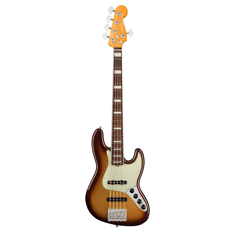 Fender 5-String American Ultra Jazz Bass – Mocha Burst