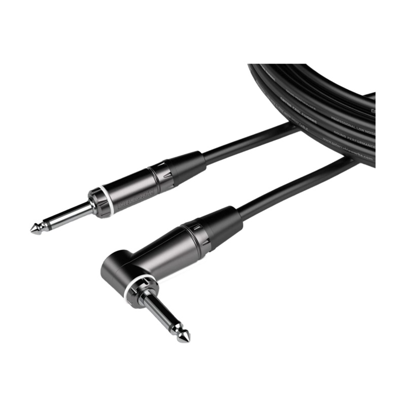 Gator Cableworks Composer Series Right Angle Instrument Cable – 10′