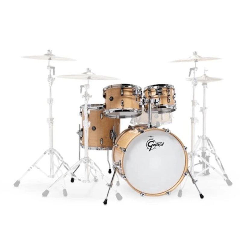 Gretsch Drums Renown RN2-E604 4-Piece Shell Pack – Gloss Natural