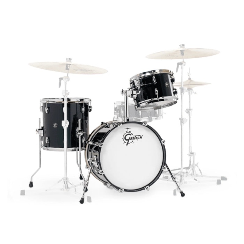 Gretsch Drums Renown RN2-J483 3-Piece Shell Pack – Piano Black