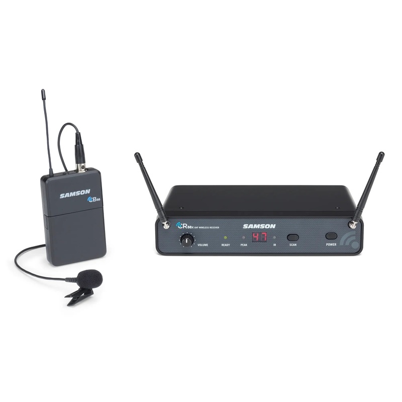 Samson Concert 88x Wireless LM5 Lavalier Microphone System K(470 TO 494 MHZ)