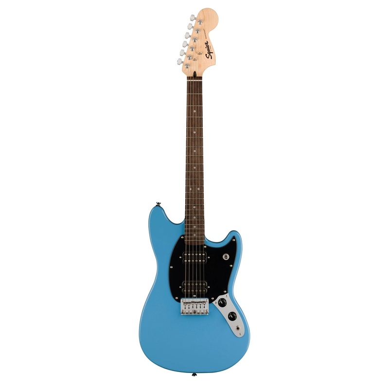 Squier Sonic Mustang HH Solidbody Electric Guitar  – California Blue