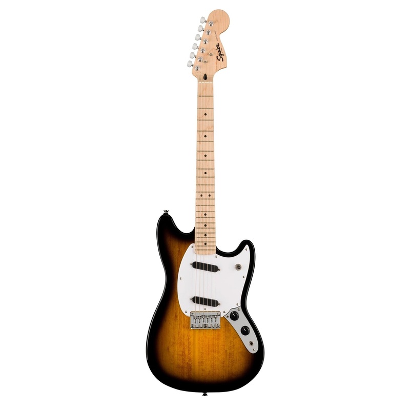 Squier Sonic Mustang Solidbody Electric Guitar – 2 Color Sunburst