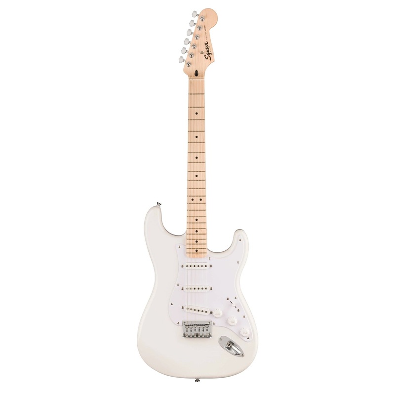 Squier Sonic Stratocaster Ht Electric Guitar  – White