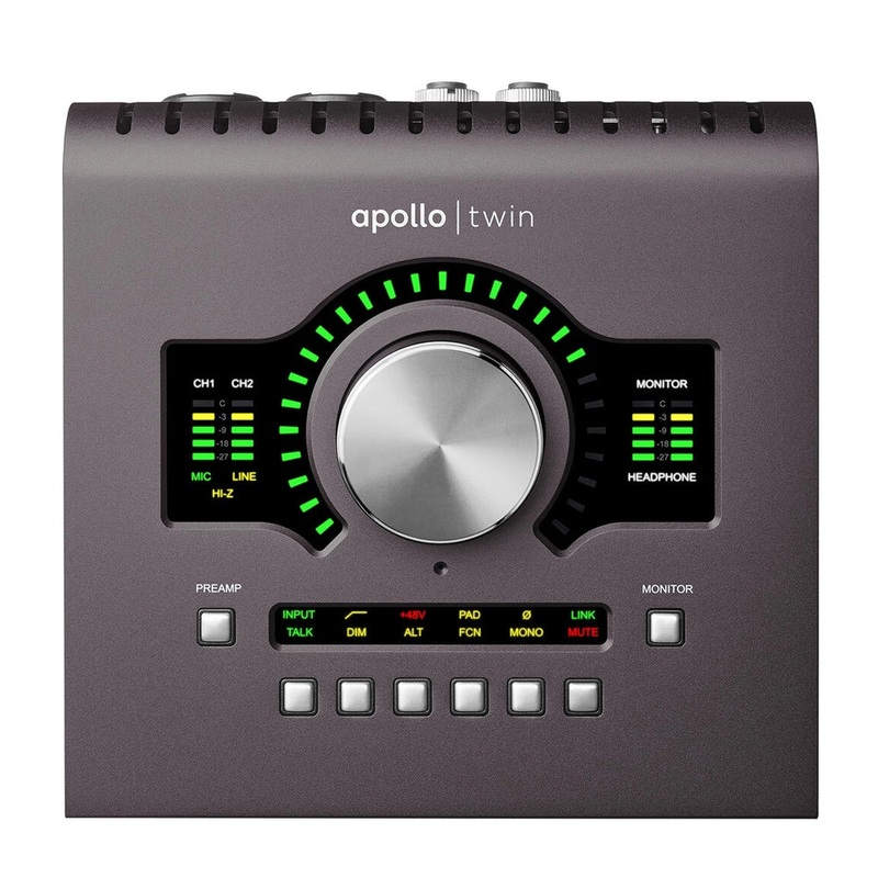 Universal Audio Apollo Twin MKII DUO Heritage Edition 10×6 Thunderbolt Audio Interface