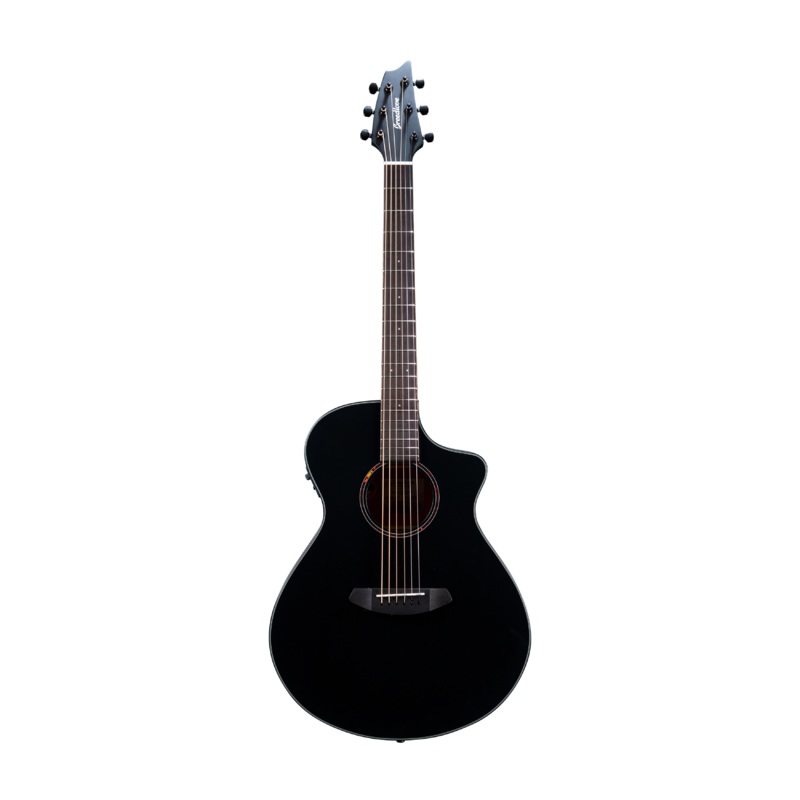 Breedlove Eco Discovery S Concert CE Acoustic-Electric Guitar – Black