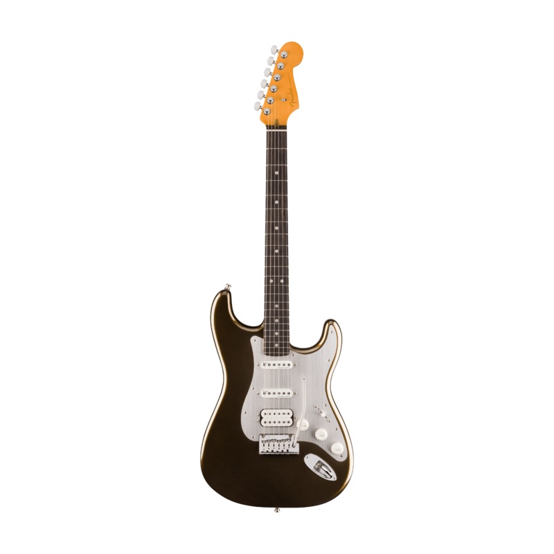 Fender American Ultra II Stratocaster HSS Electric Guitar – Texas Tea