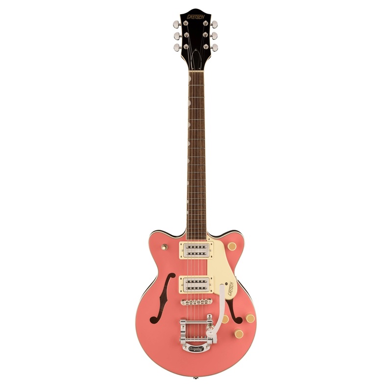 Gretsch G2655T Streamliner Center Block Jr. Semi-Hollowbody Electric Guitar – Coral