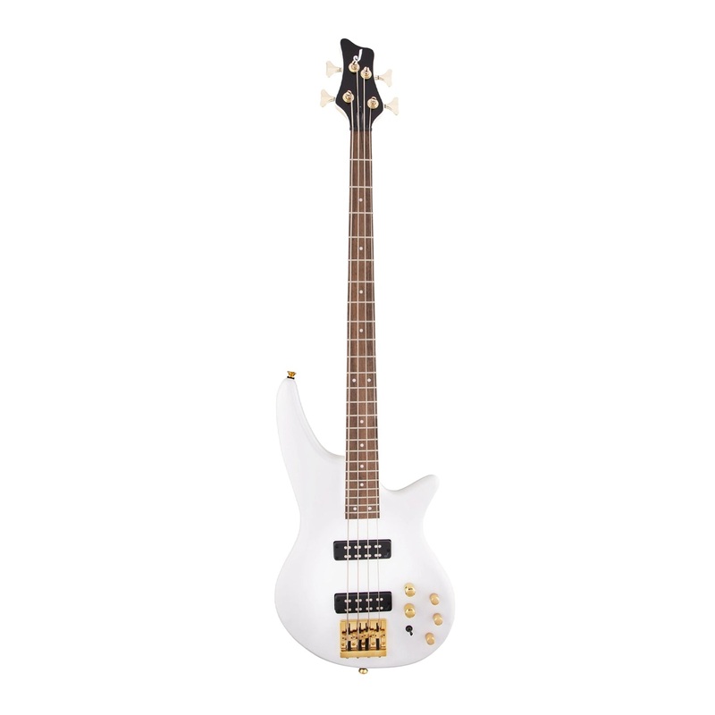Jackson Spectra JS3 Electric Bass Guitar – Snow White Goal