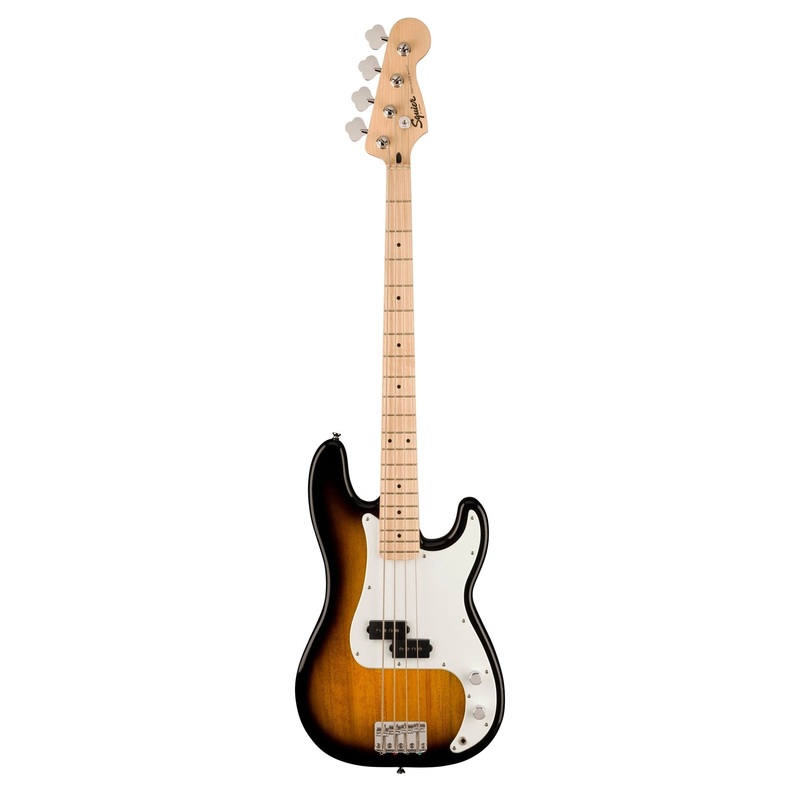 Squier Sonic Precision 4-String Electric Bass Guitar  – 2-Color Sunburst