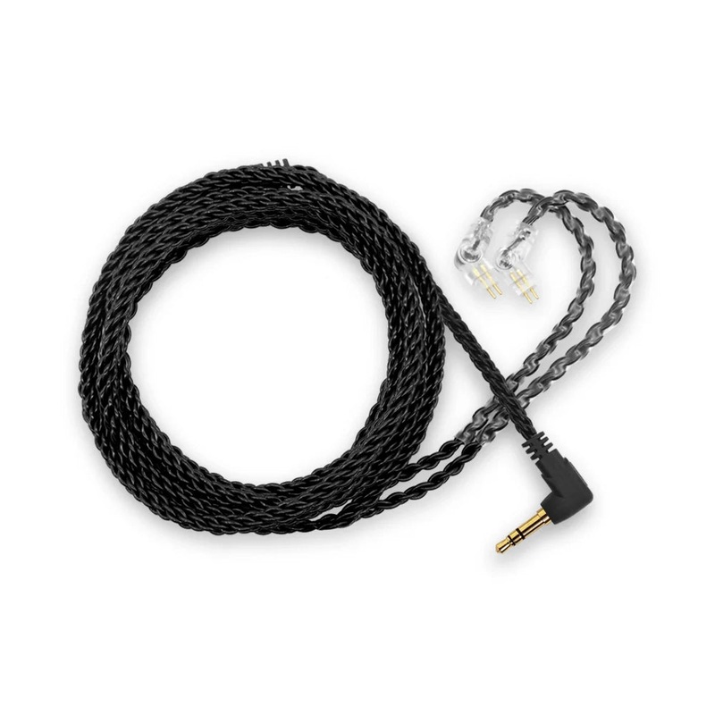 CTM 8-Wire IEM 2 Pin Standard Upgrade 50 Cable – Black