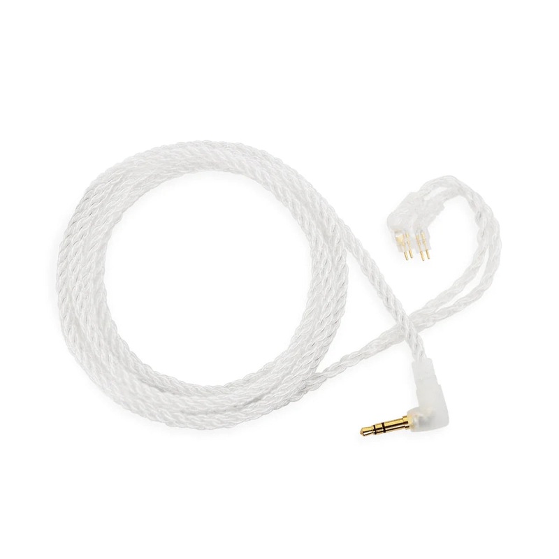 CTM 8-Wire IEM 2 Pin Standard Upgrade 50 Cable – Clear
