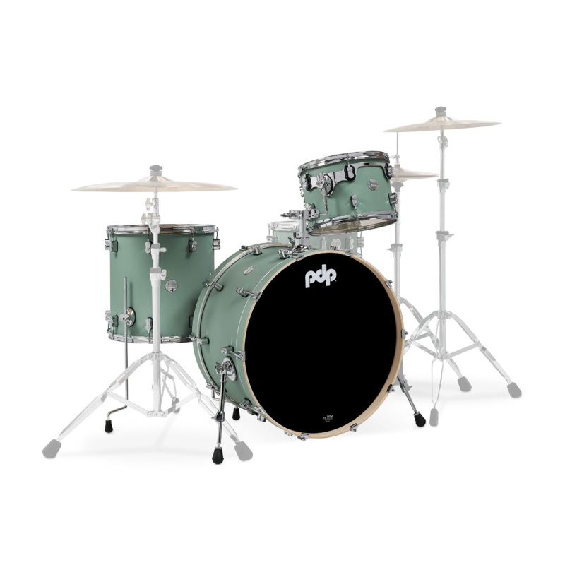 PDP Concept Maple Rock 3-Piece Shell Pack – Satin Seafoam