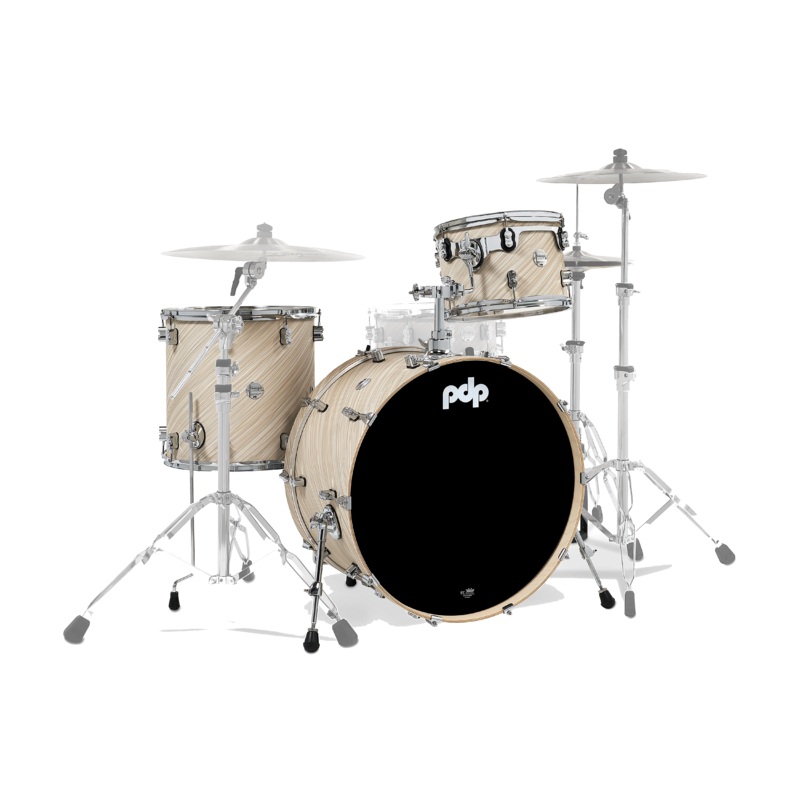 PDP Concept Maple Rock 3-piece Shell Pack – Twisted Ivory