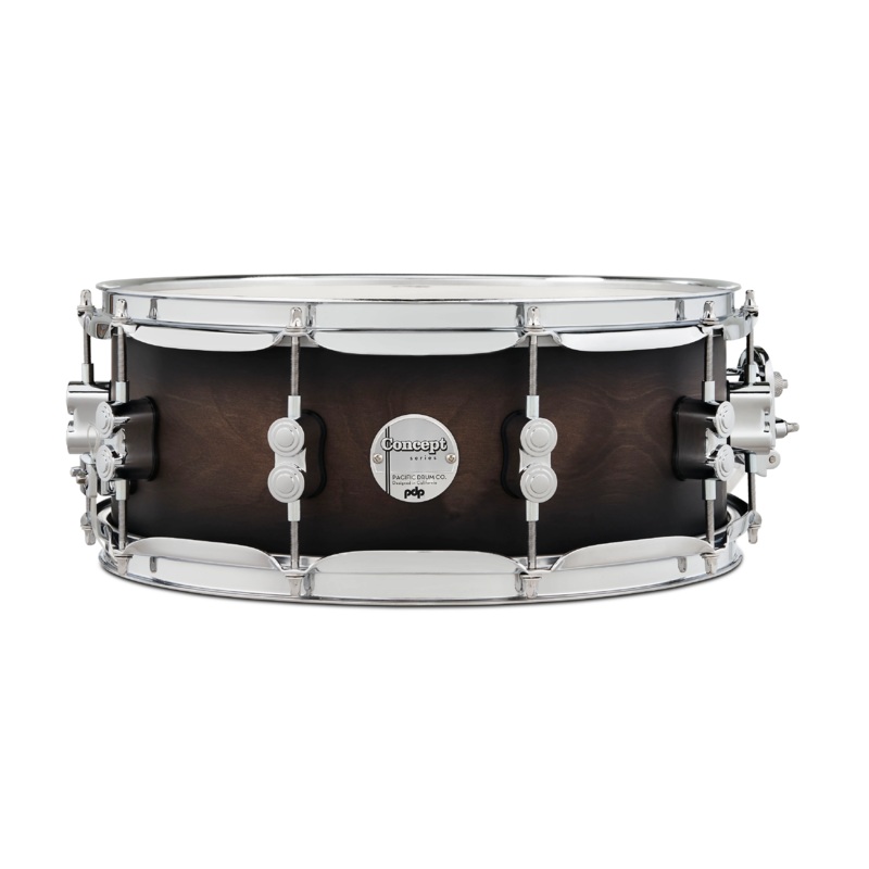 PDP Concept Series Maple Snare 5.5 X 14 – Satin Charcoal Burst