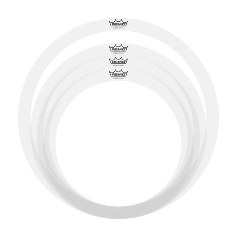 Remo 4-Pack Tone Control Rings – 12, 13, 14, 16-Inch