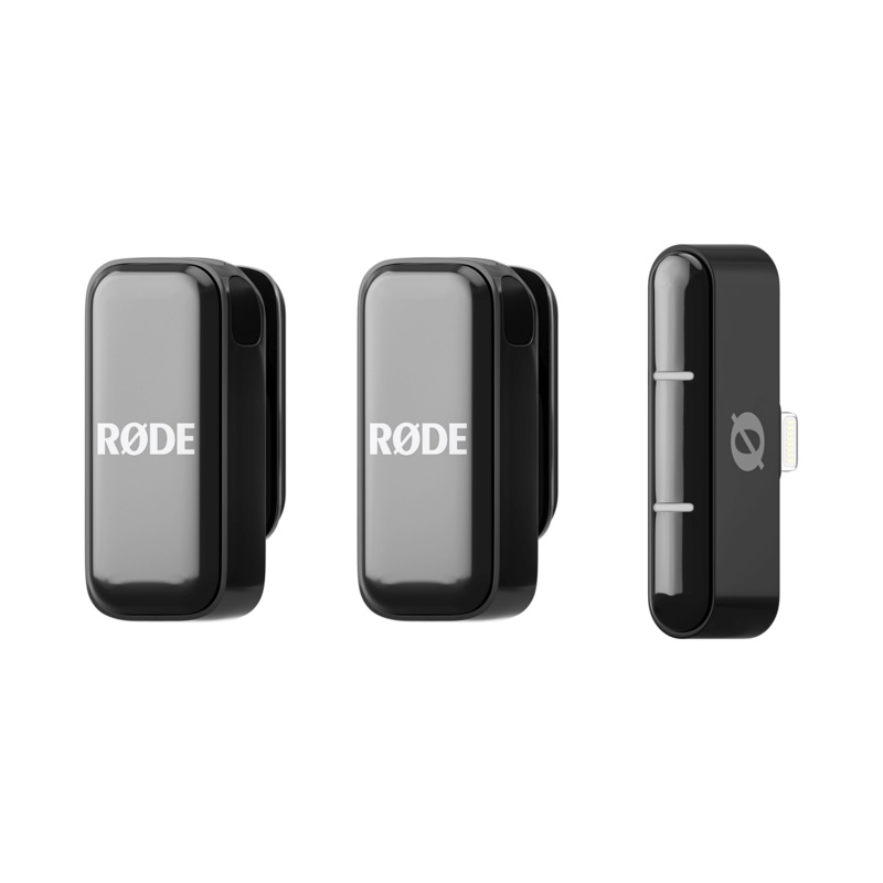 Rode Wireless Micro Ultra-Compact Microphone Kit Lightning – Black
