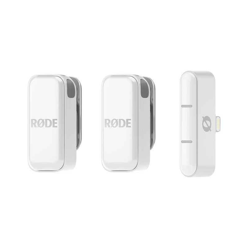 Rode Wireless Micro Ultra-Compact Microphone Kit Lightning – White