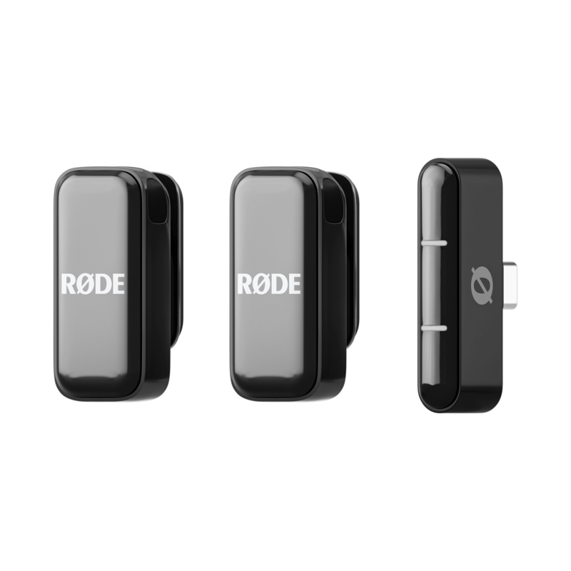 Rode Wireless Micro Ultra-Compact Microphone Kit USB-C – Black