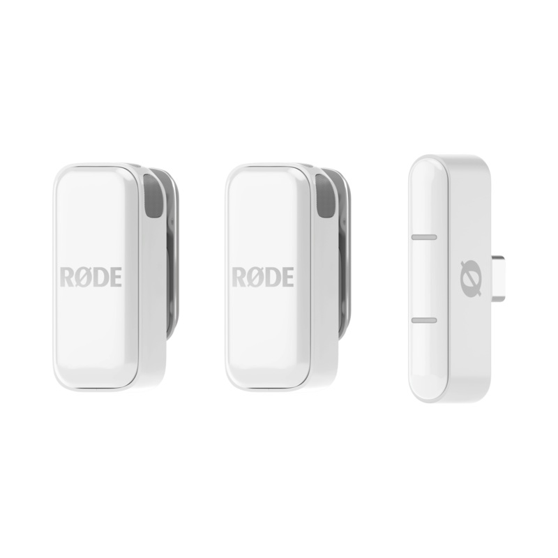 Rode Wireless Micro Ultra-Compact Microphone Kit USB-C – White
