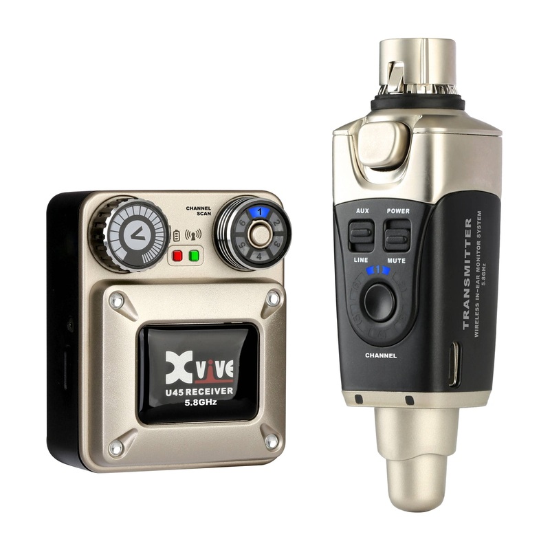 Xvive U45 Wireless In-ear Monitoring System – 5.8GHz