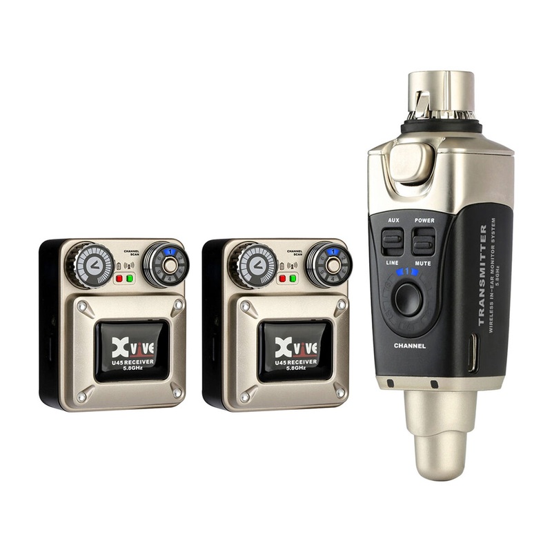 Xvive U45R2 Wireless In-ear Monitoring System – 5.8GHz